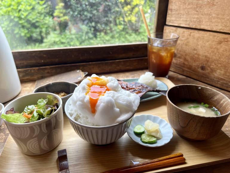 Aji teishoku (Café Yoridokoro)