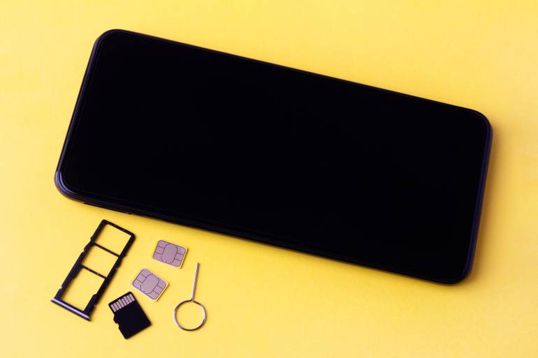 smartphone sim card