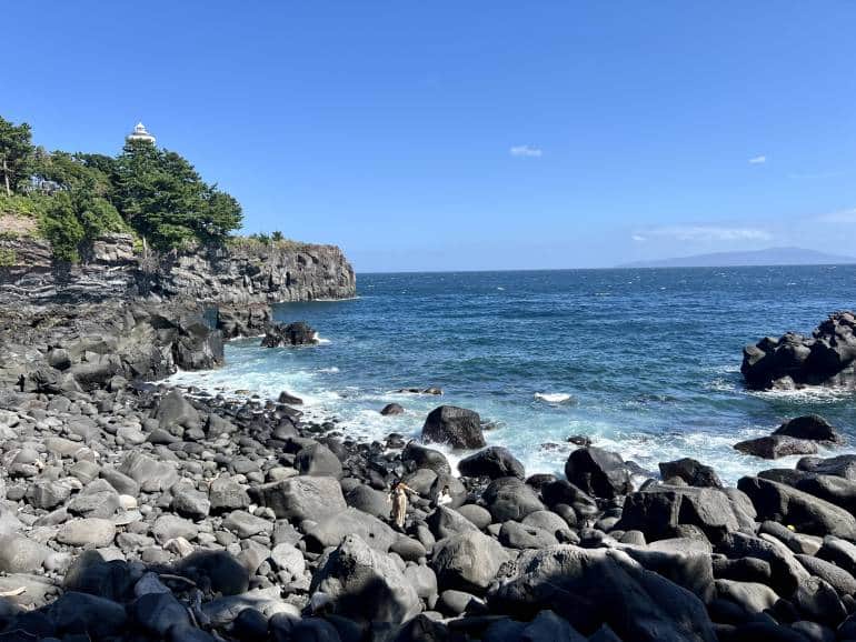 wide shot of Jōgasaki coastline