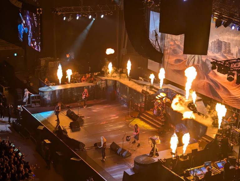 iron maiden Yokohama 2024