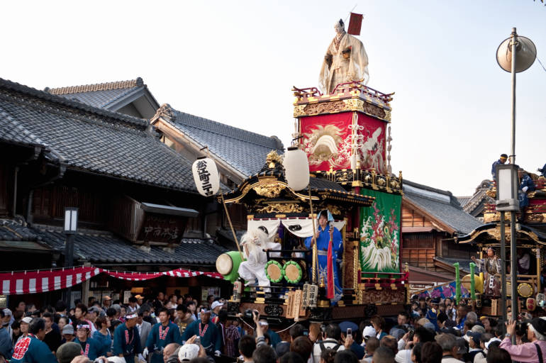kawagoe mikoshi float tokyo events october