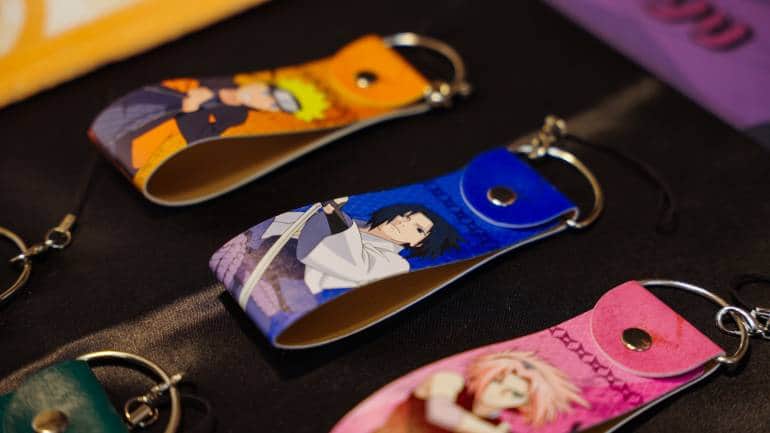 Naruto keychains in Japan