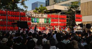 Bon odori at Nakano