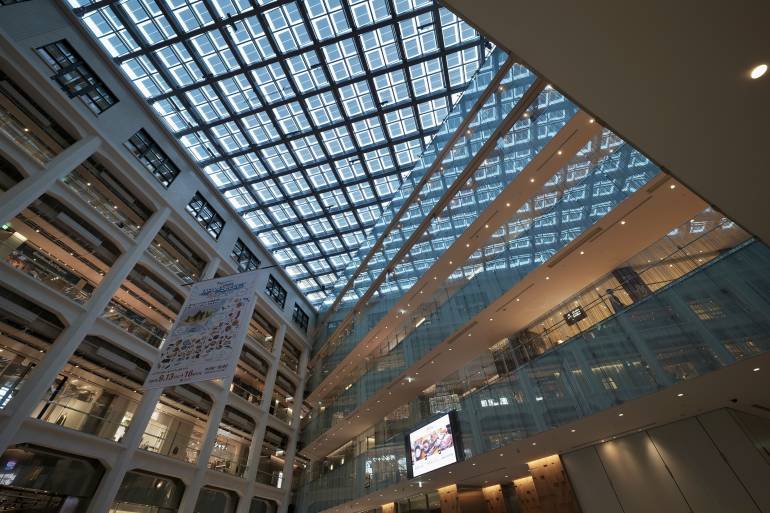 JP Tower Kitte interior