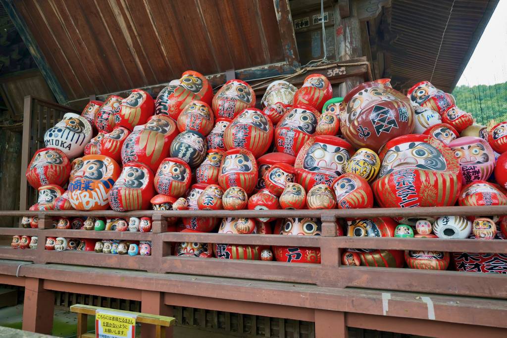 Daruma at Shorinzan Daruma-ji Temple