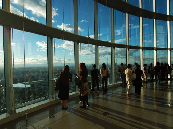Observation deck at Roppongi Hills