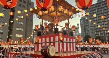 Tsukiji bon dance 2025