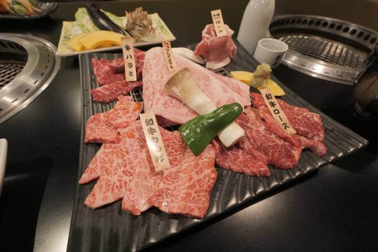 Yakiniku at Shitatsuzumi, Kusatsu Onsen