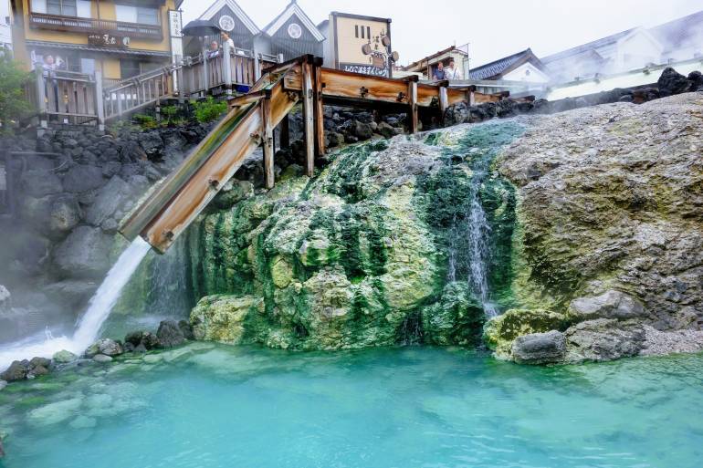 Kusatsu one of the onsen towns near tokyo